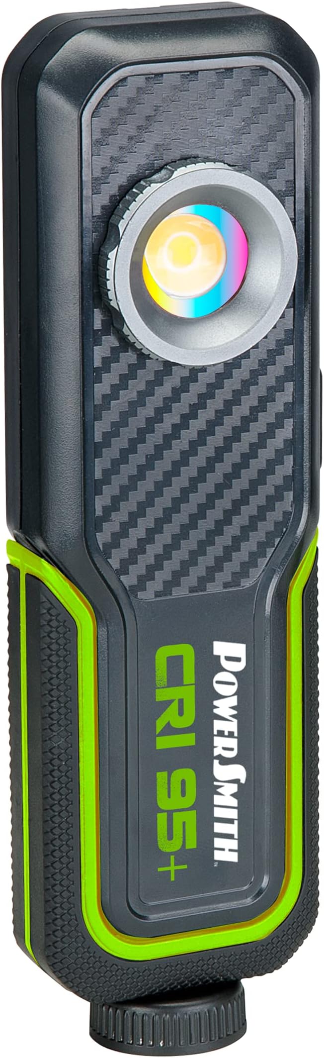 PowerSmith 500 LM Rechargeable LED Color Match (CRI 95+) Inspection Light, Two Color Temperatures 5000K/3500K, hanging hook, magnetic base with USB-C charging cable and 2 Year Warranty (PILC95500)