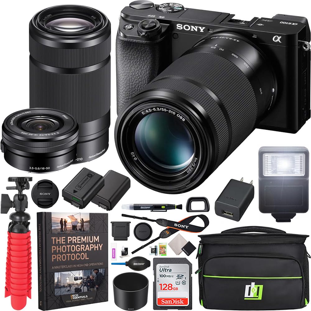 Amazon.com : Sony a6100 Mirrorless Camera 4K APS-C ILCE-6100YB