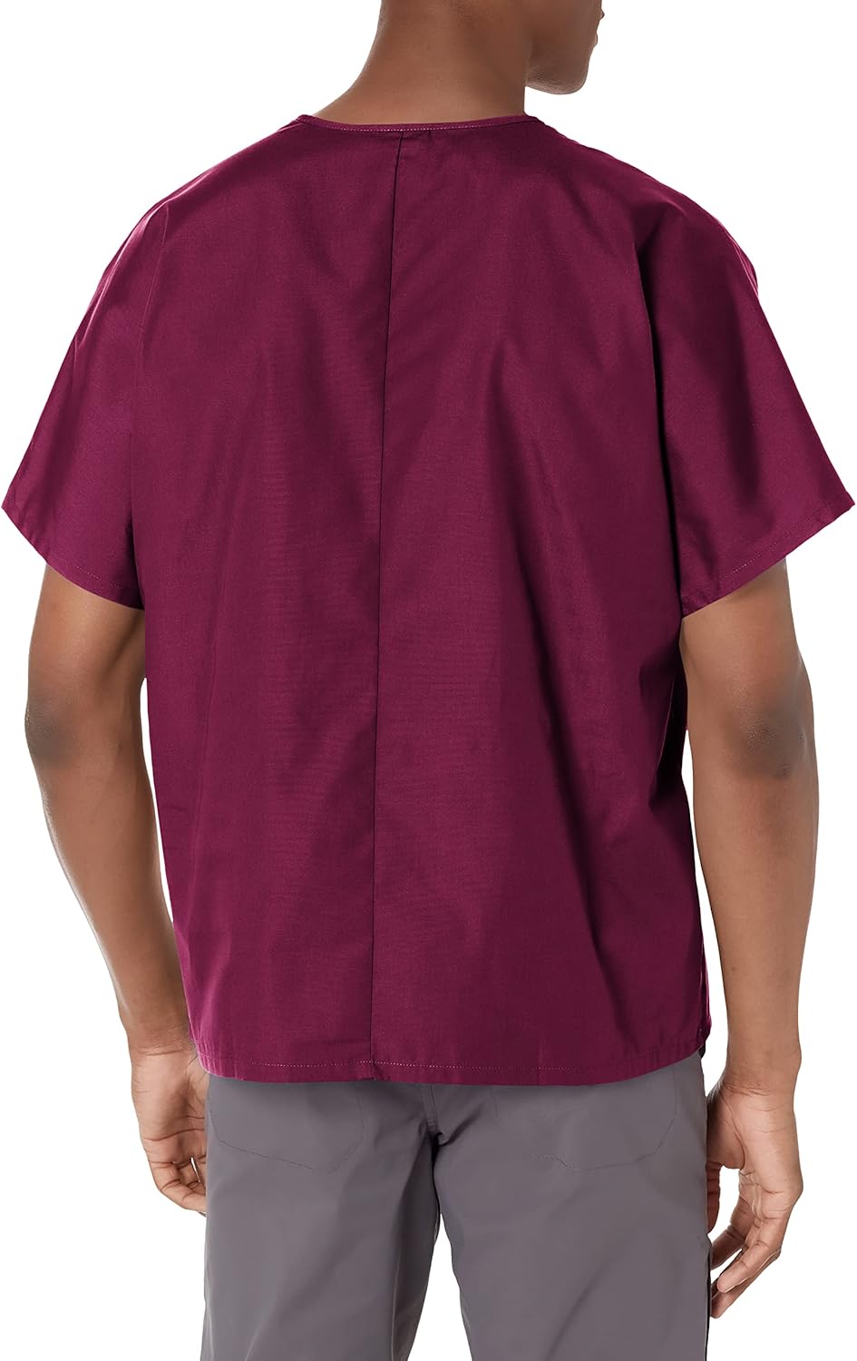 Cherokee Scrubs for Women and Men Unisex V-Neck Tunic Nursing Scrub Top with Chest Pocket, Tuckable Durable Fabric – 4777 - Image 2