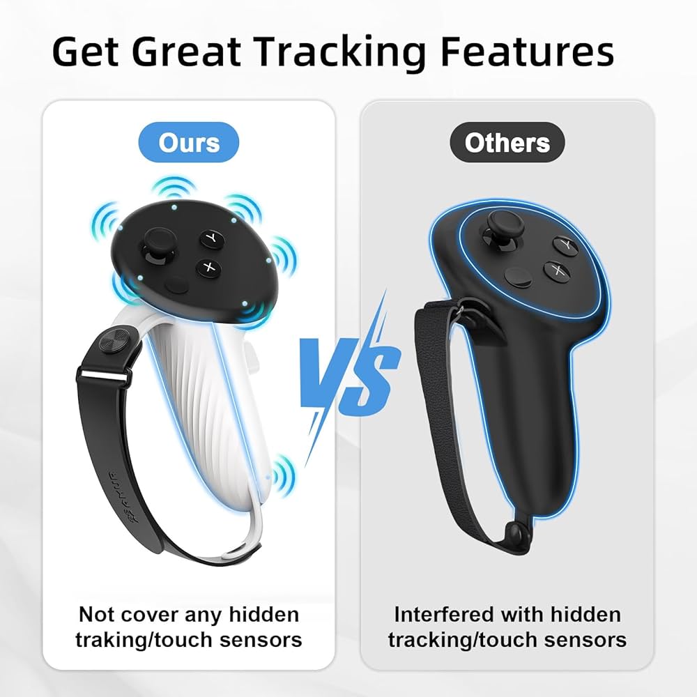 Amazon.co.jp: AMVR Quest 3S/Quest 3に対応 グリップ 取り付け