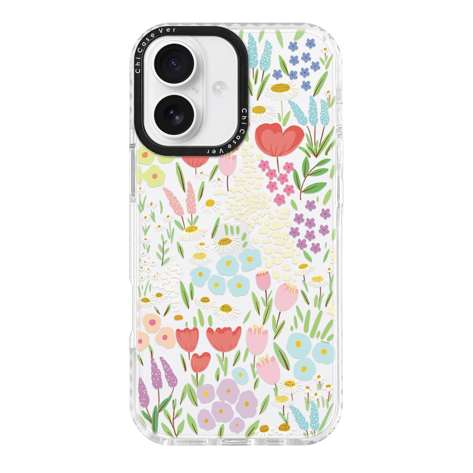 Coque iPhone 17 fleurs sauvages fine avec protection militaire - 8