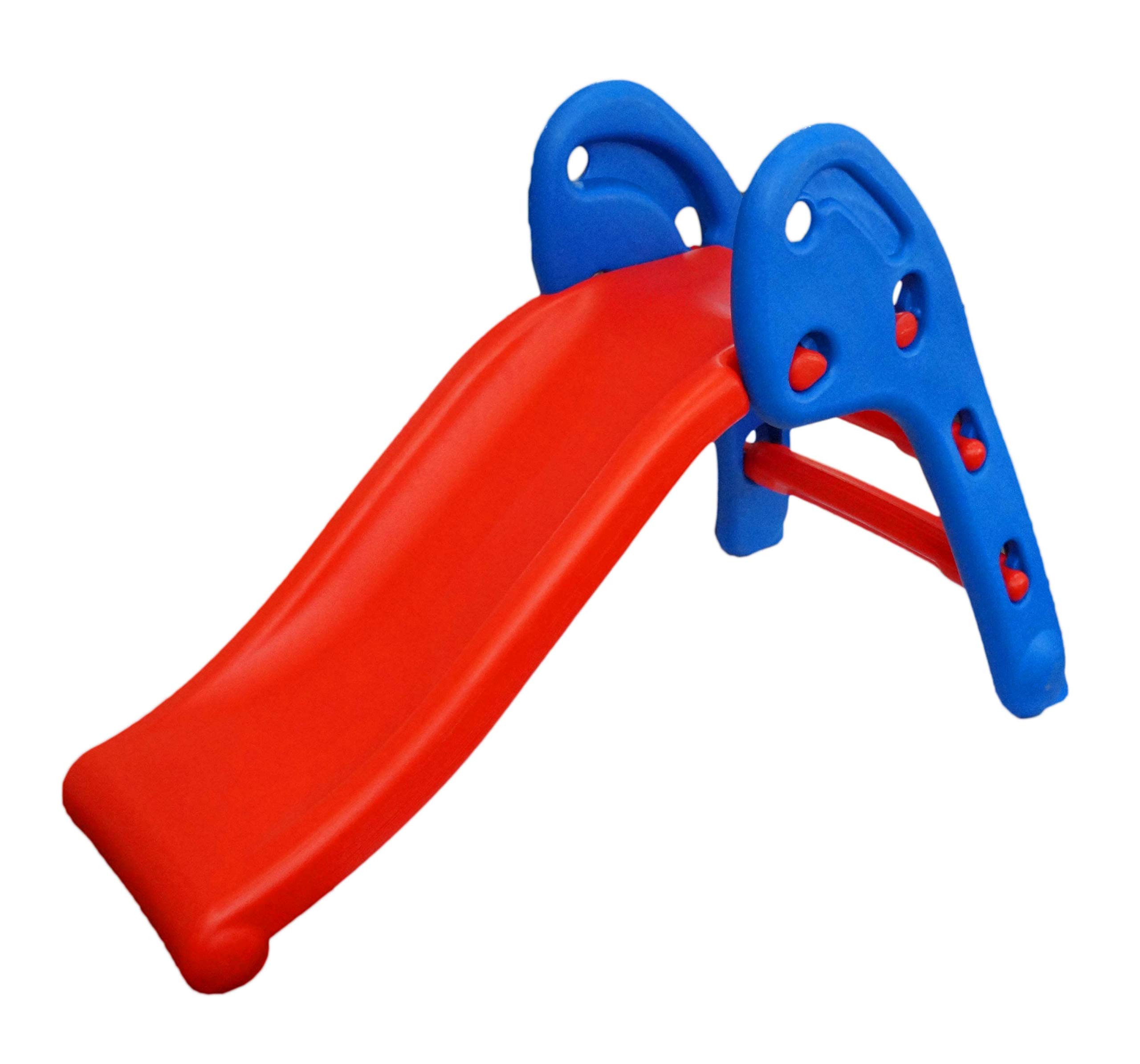 Her Home Herhome Modern Slide For Kids - Playgro My First Slide Foldable Beginners Slider -For Boys And Girls Perfect Slides/Toys For Home, Indoor Or Outdoor, Multicolor