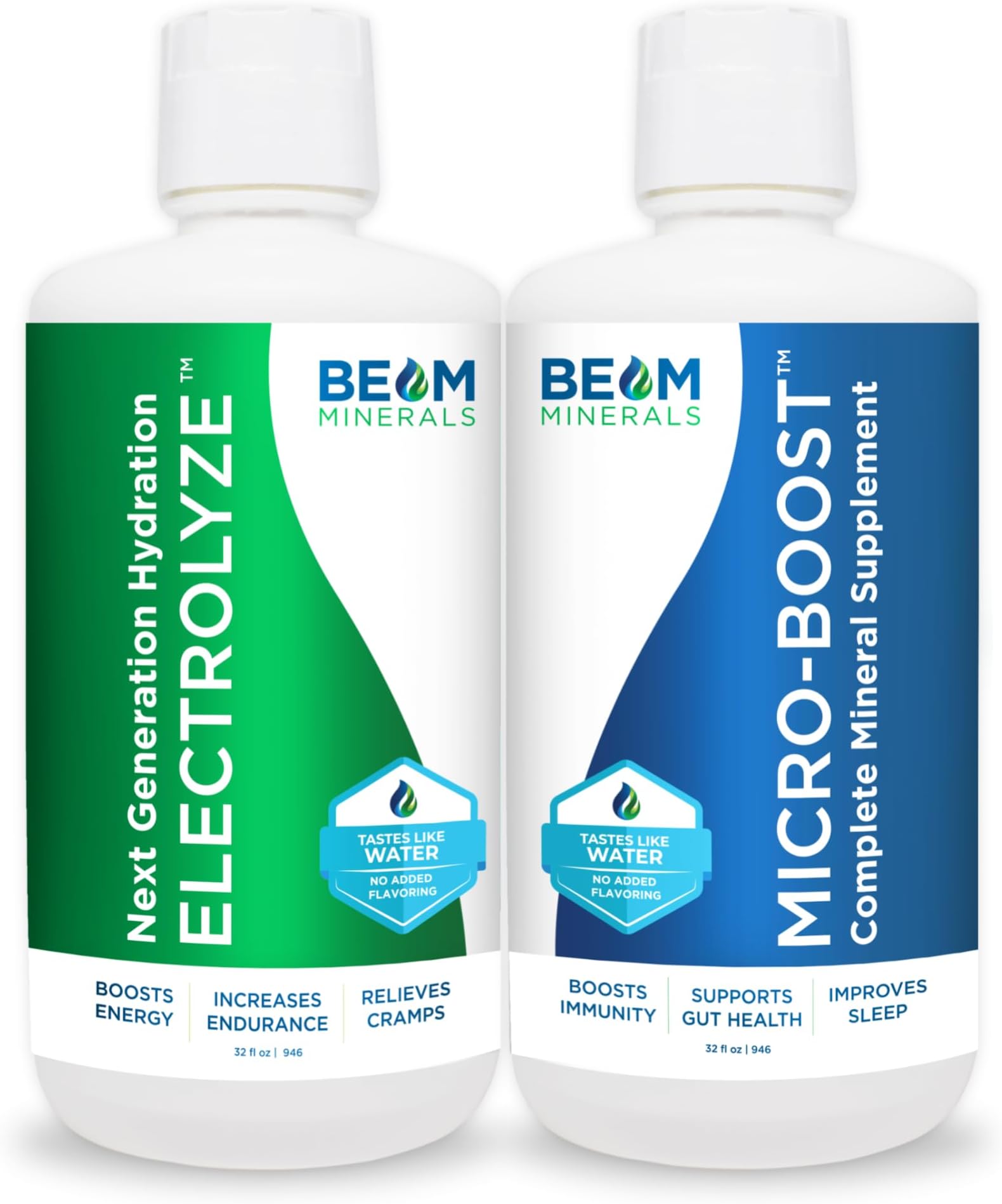 Micro-Boost and Electrolyze Advanced Set | Advanced Electrolyte & Micronutrient Support | 100% Bioavailable, Ionized Format