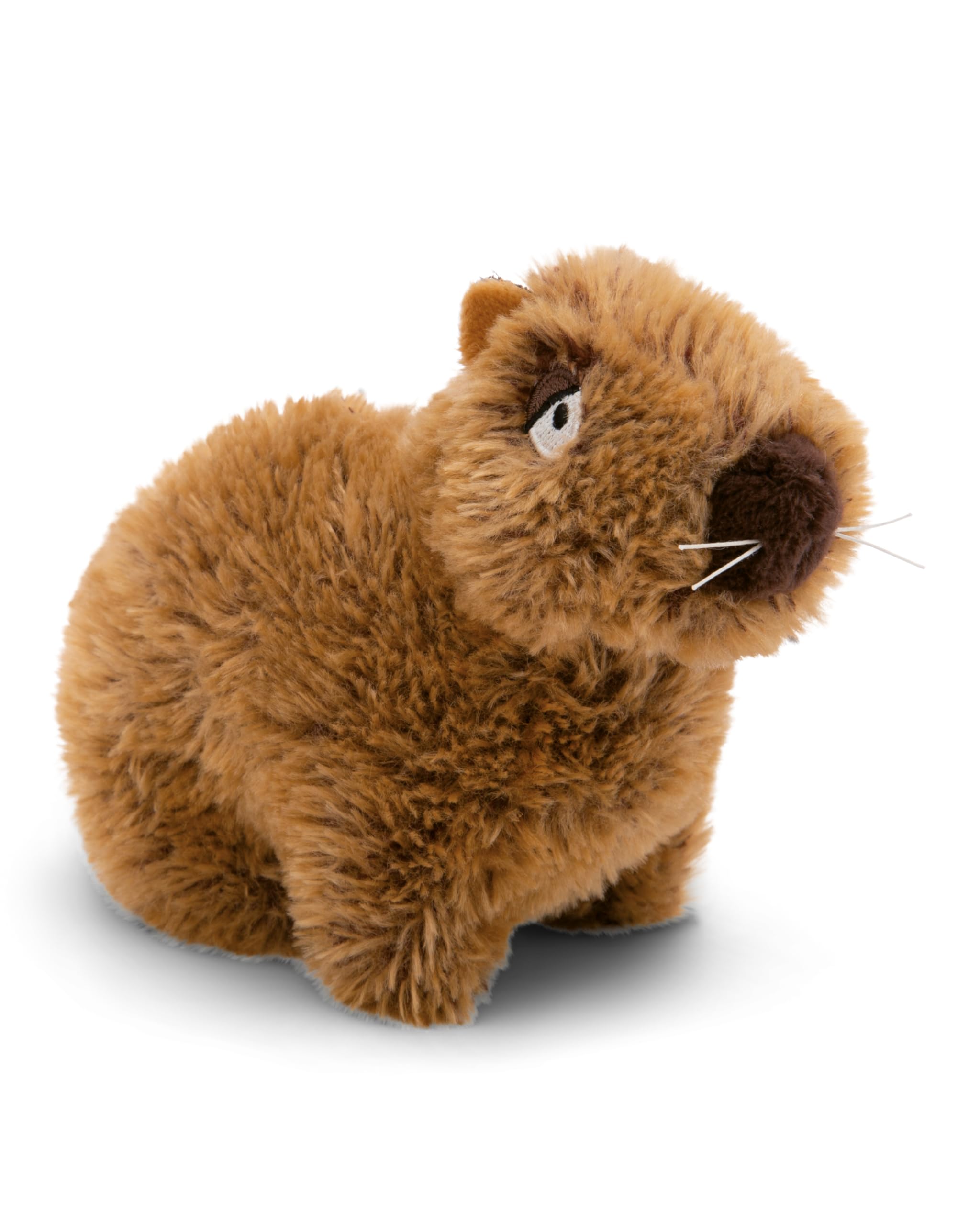 NICI Capybara cuddly toy Capy-Barbara 17cm sitting - cute cuddly toy to cuddle and play with, Capybara cuddly toy for cuddly toy lovers - 61222