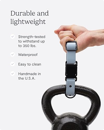 Miniatura 4 de FABLE Collar distintivo, ligero, impermeable y duradero, collar de cincha recubierto con hebilla de aluminio, fácil de poner y quitar y cambiar el