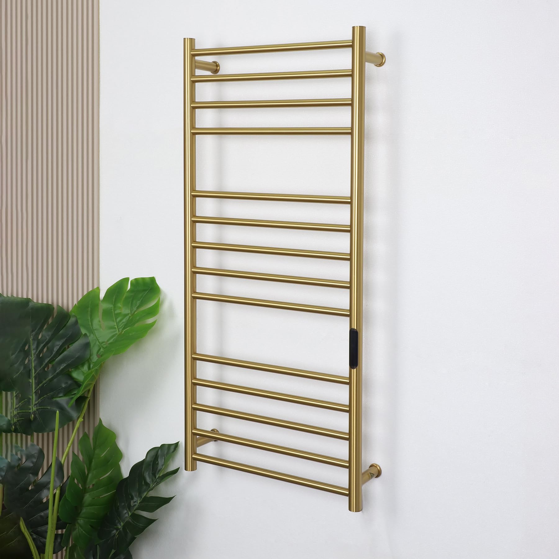 Amazon.co.jp: GUANGJUYUAN バスルーム用加熱タオルウォーマー 壁掛け