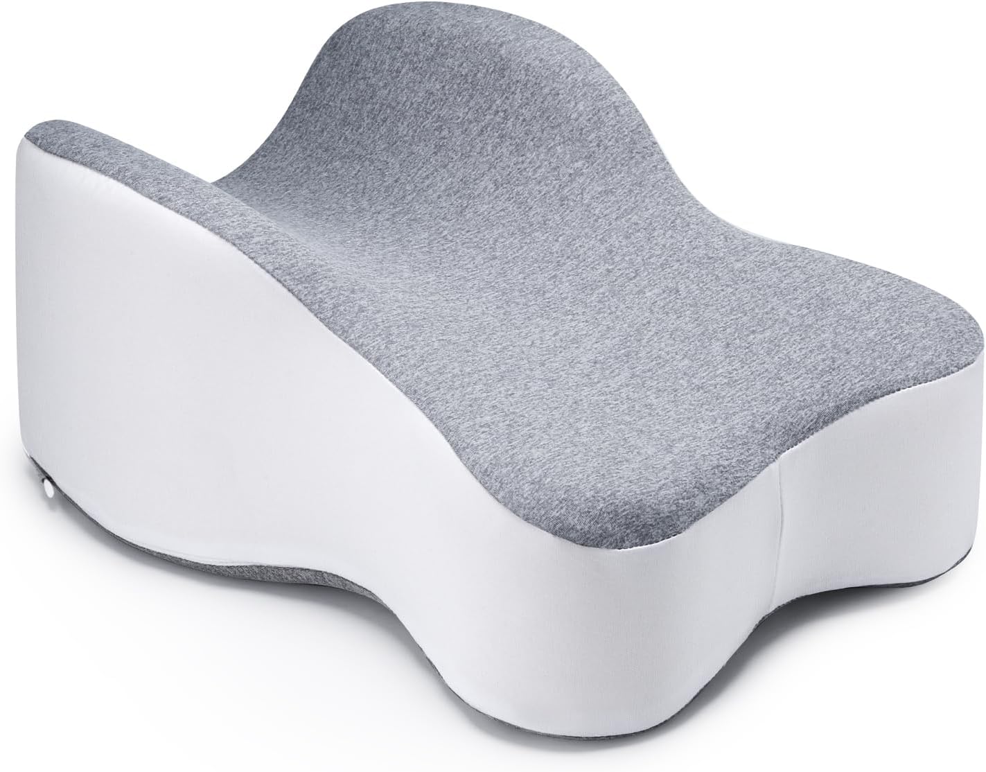 Long Knee Pillow for Side Sleeper Fully Support Thighs and Knees for Sciatica, Back, HIPS, Knees, Joints Pain Relief - Leg Pillow for Sleeping Between Legs Aligns Spine & Relieves Pressure-Large,Gray