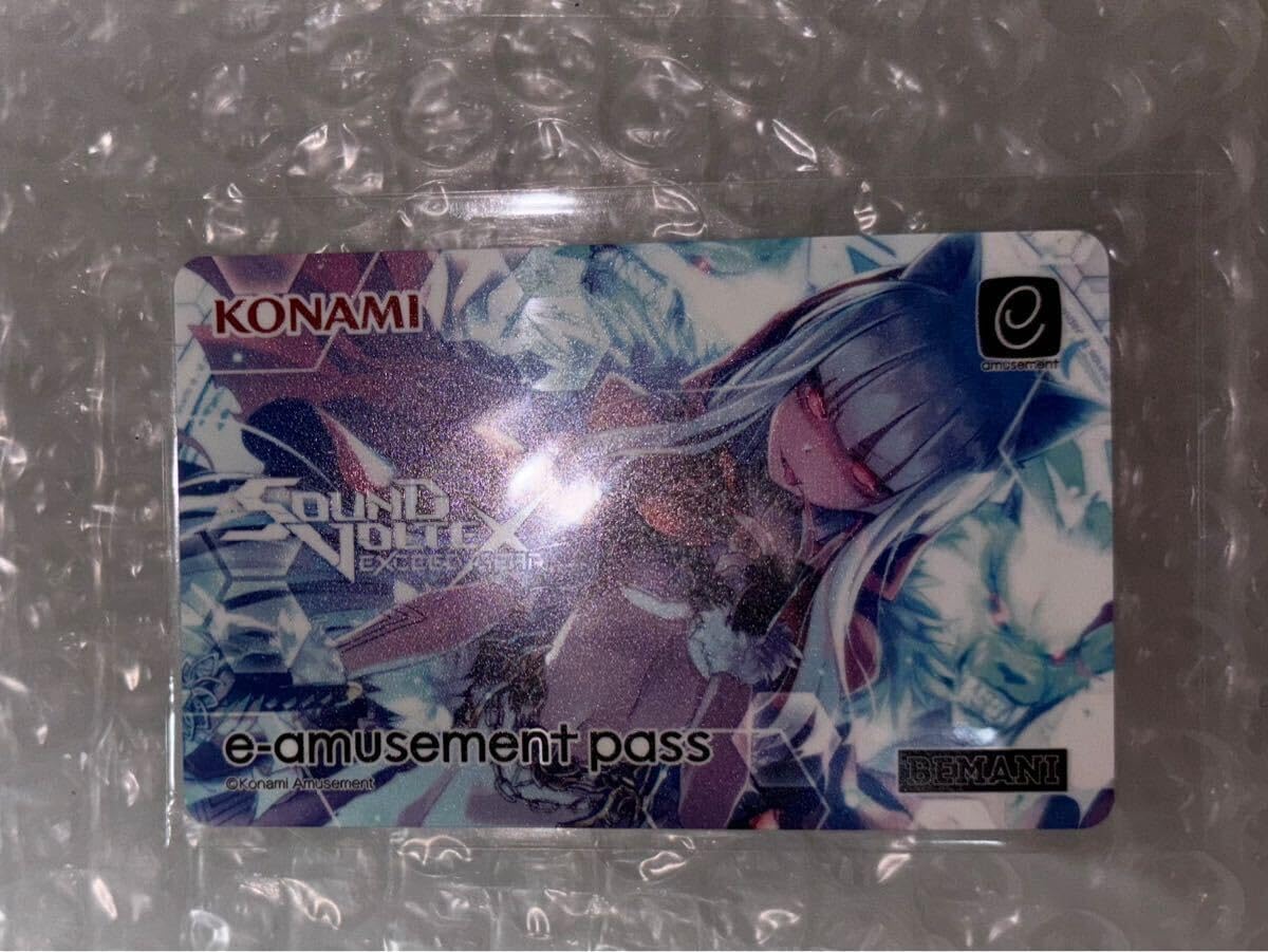 e-amusement pass SOUND VOLTEX 紅刃 666e-amusement pass 感謝祭 