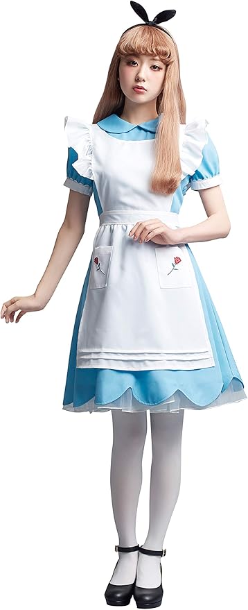 Amazon Party City Lunatic Lemony Lollipop コスプレ Rose Garden Girl レディース 水色 コスプレ 仮装 通販 Amazon Party City Lunatic Lemony Lollipop コスプレ Rose Garden Girl レディース 水色 コスプレ 仮装 通販