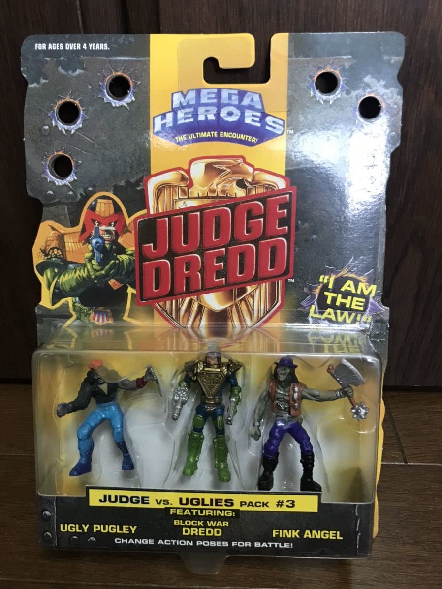 Amazon | JUDGE DREDD マテル mattel アクション フィギュア JUDGE
