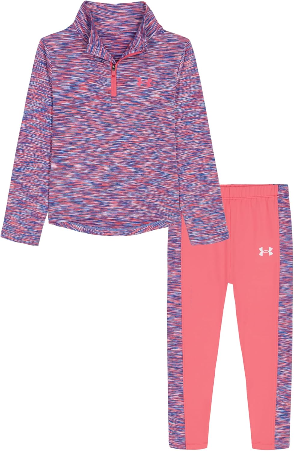 Under Armour girls Hoodie Set, Bottoms & Hoodie, Lightweight & Relaxed Fit