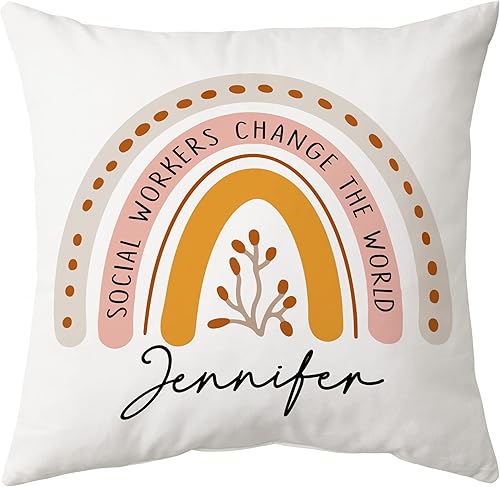 Miniatura 7 de Hyturtle Almohada personalizada de rueda de emociones (inserto incluido), regalos para trabajador social, consejero escolar, psicólogo, rueda de