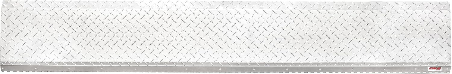 Extreme Max 3005.5275 Hinged Aluminum Trailer Door Slider Plate - 72", Silver 72" x 12"