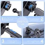 Car Phone Mount for Dashboard & Windshield | Suction Cup & Air Vent Clip | 360 Adjustable | Universal for iPhone & Samsung | Strong Grip Holder