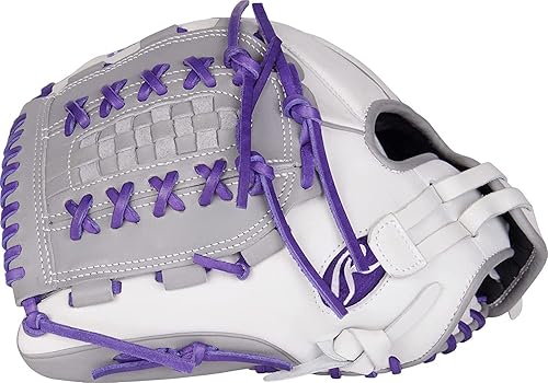 Miniatura 68 de Rawlings Guantes de sóftbol Liberty Advanced COLORSYNC Series Fastpitch Tamaños 11.75 a 13 pulgadas Múltiples estilos Gris