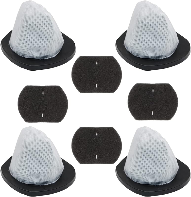 4 Sets 2030 Vacuum Dust Filters Replacement for Bissell Vacuum Cleaners 2030, 2030L, 20303, 20306, 20307, 20309, 2030H, 2030V, 2030X, 2030Z