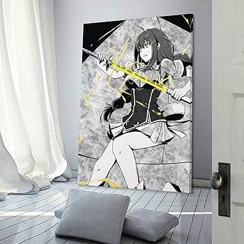 Amazon.co.jp: 絵画 落第騎士の英雄譚 東堂刀華 ポスター アート