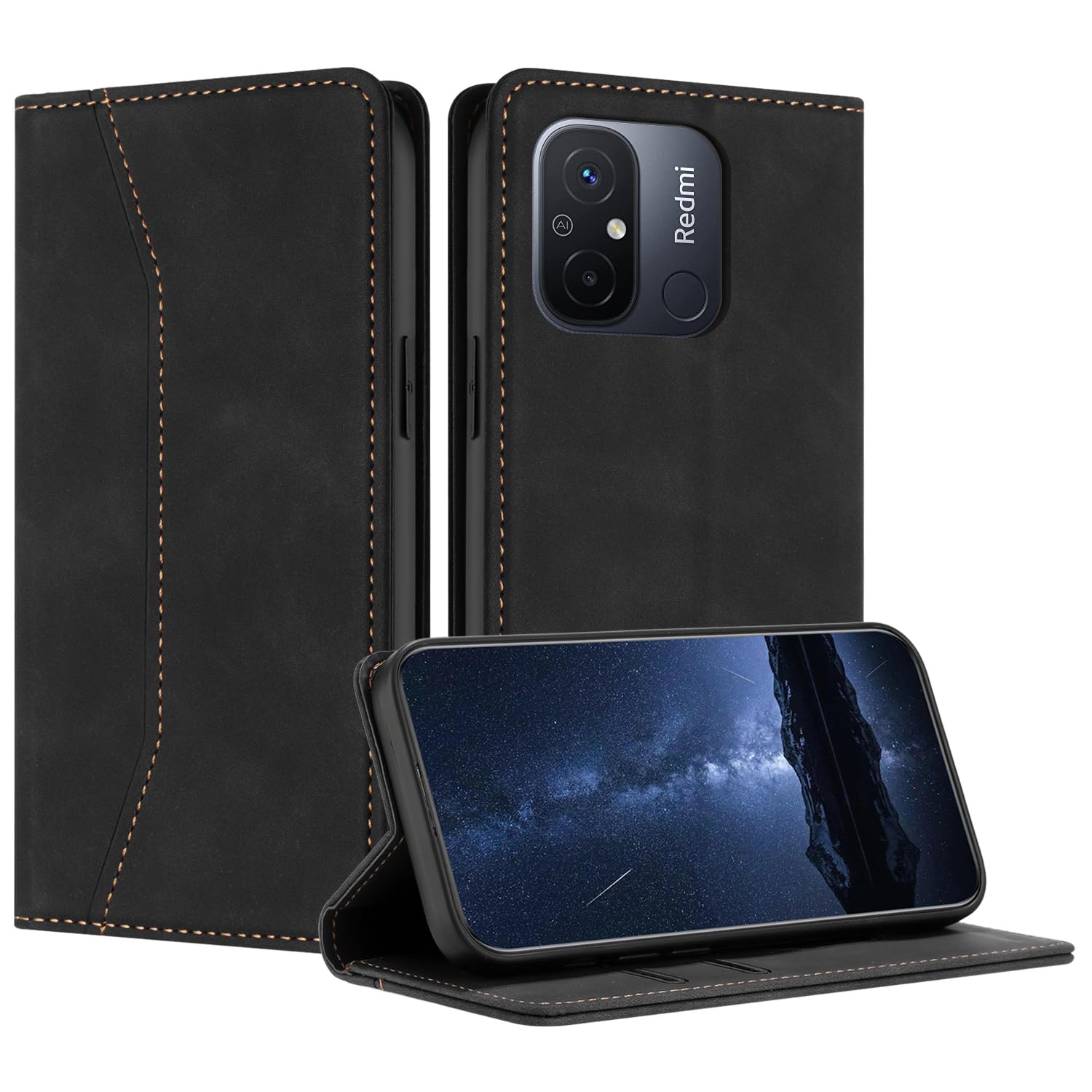 GLANDOTU Cover per Xiaomi Redmi 11A 4G/Redmi 12C Custodia