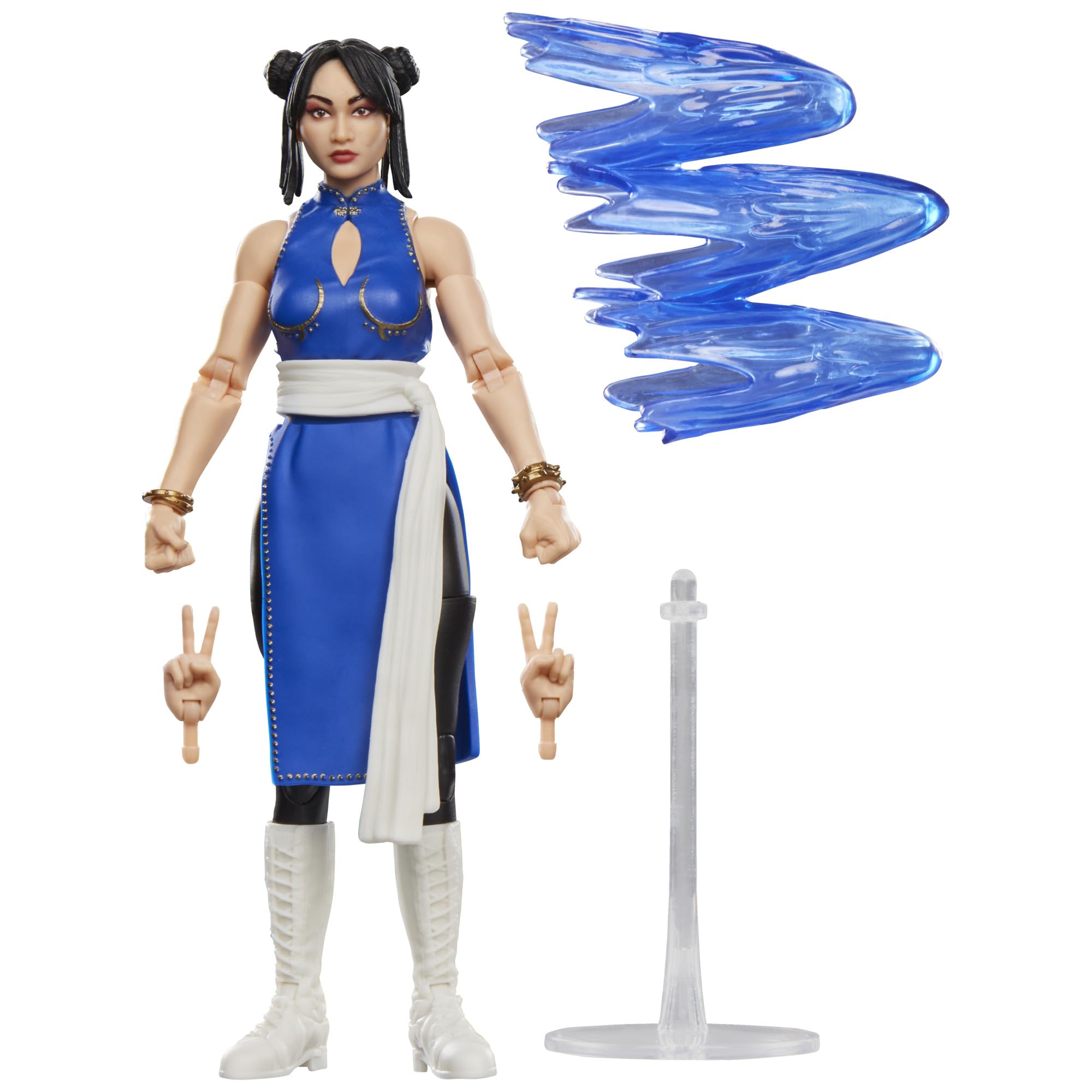 Street Fighter Chun-Li Action Figure, 15 cm Scale Collectible Toys for Adults and Kids 8+