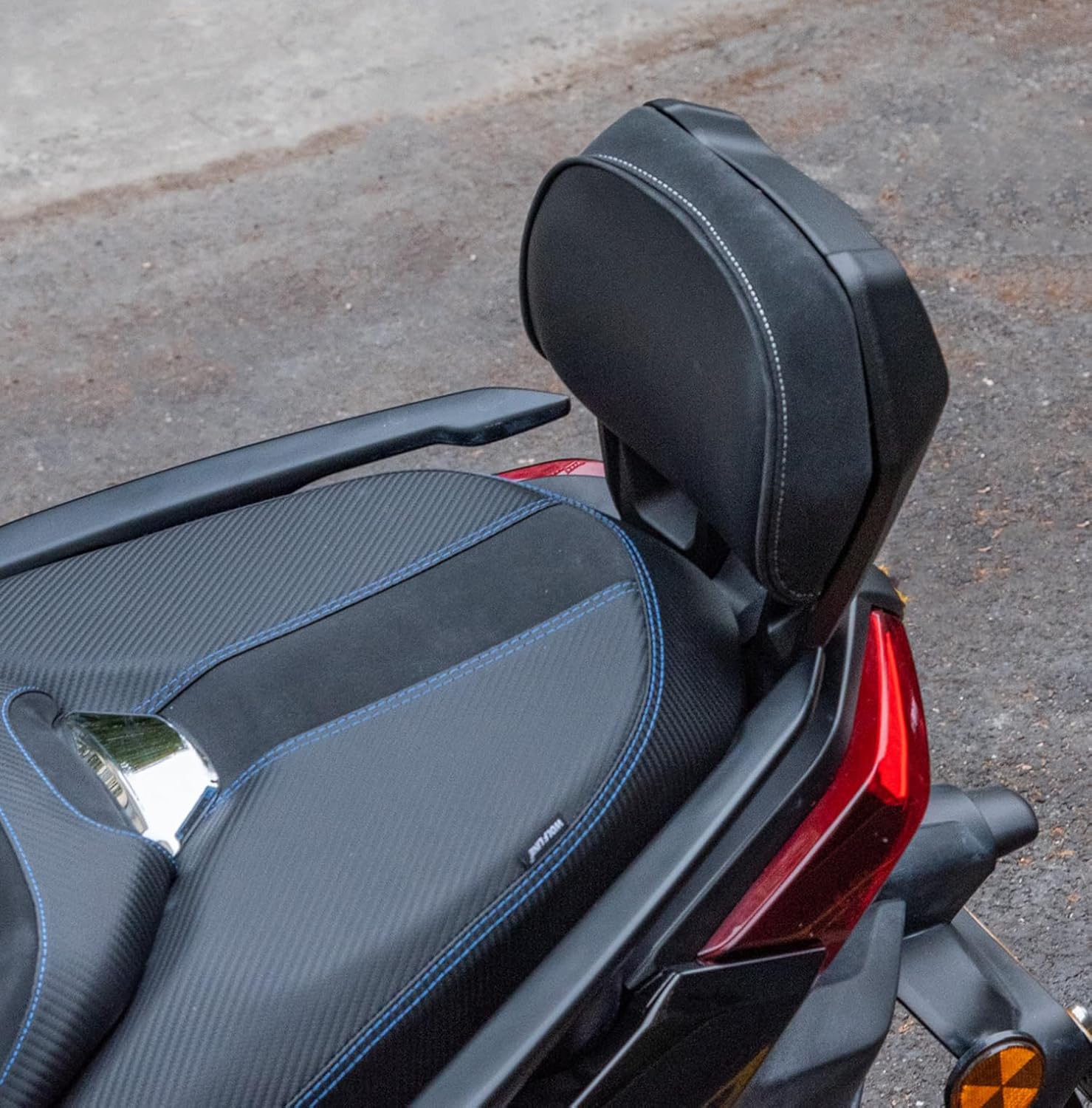 Sissy Bar Backrest for X-Max Xmax 125 300 2023 2024 2025 2026 Motorcycle Detachable Rear Passenger Back Rest Cushion Pad