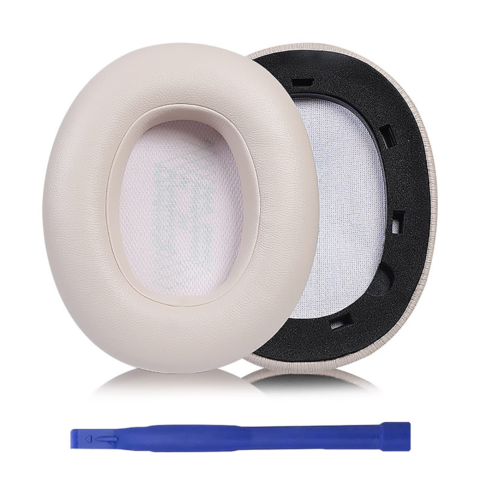 Aiivioll Replacement Ear Pads Compatible with Live 650BTNC/660BTNC Wireless Over-Ear Headphones Ear Pads Headset Ear Pads Protein PU Leather Ear Pads Repair Parts(Ceramics Pink)