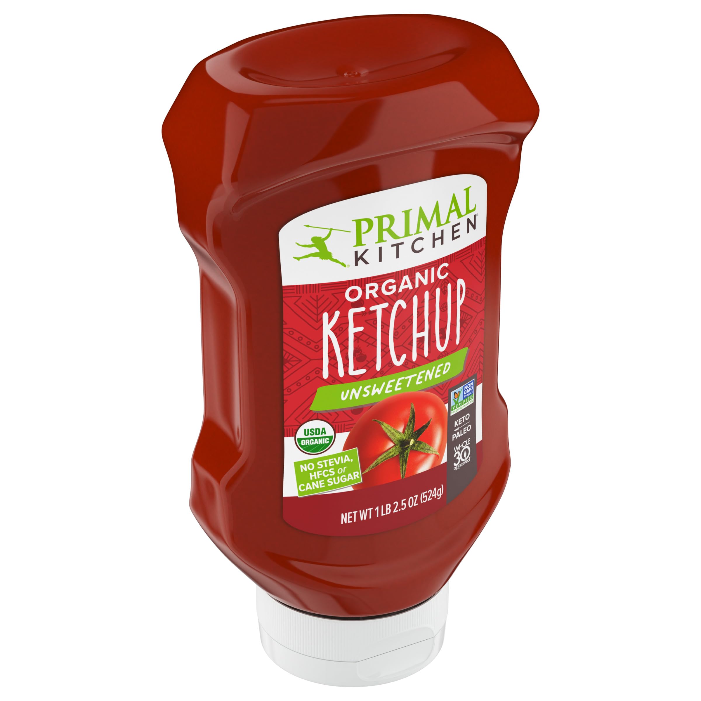 Primal Kitchen Ketchup da spremere non zuccherato, 20 once