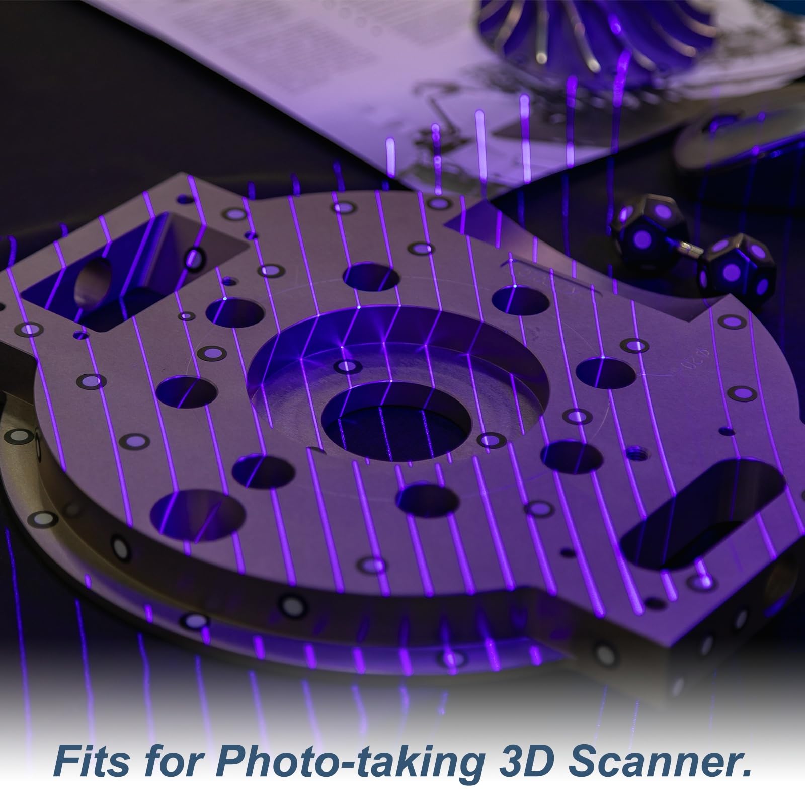 Produktbild von 2000 3D-Scanner-Marker – 6 Mm Innen-Ø, 10 Mm Außen-Ø, Selbstklebend, Für Präzises Optisches Tracking