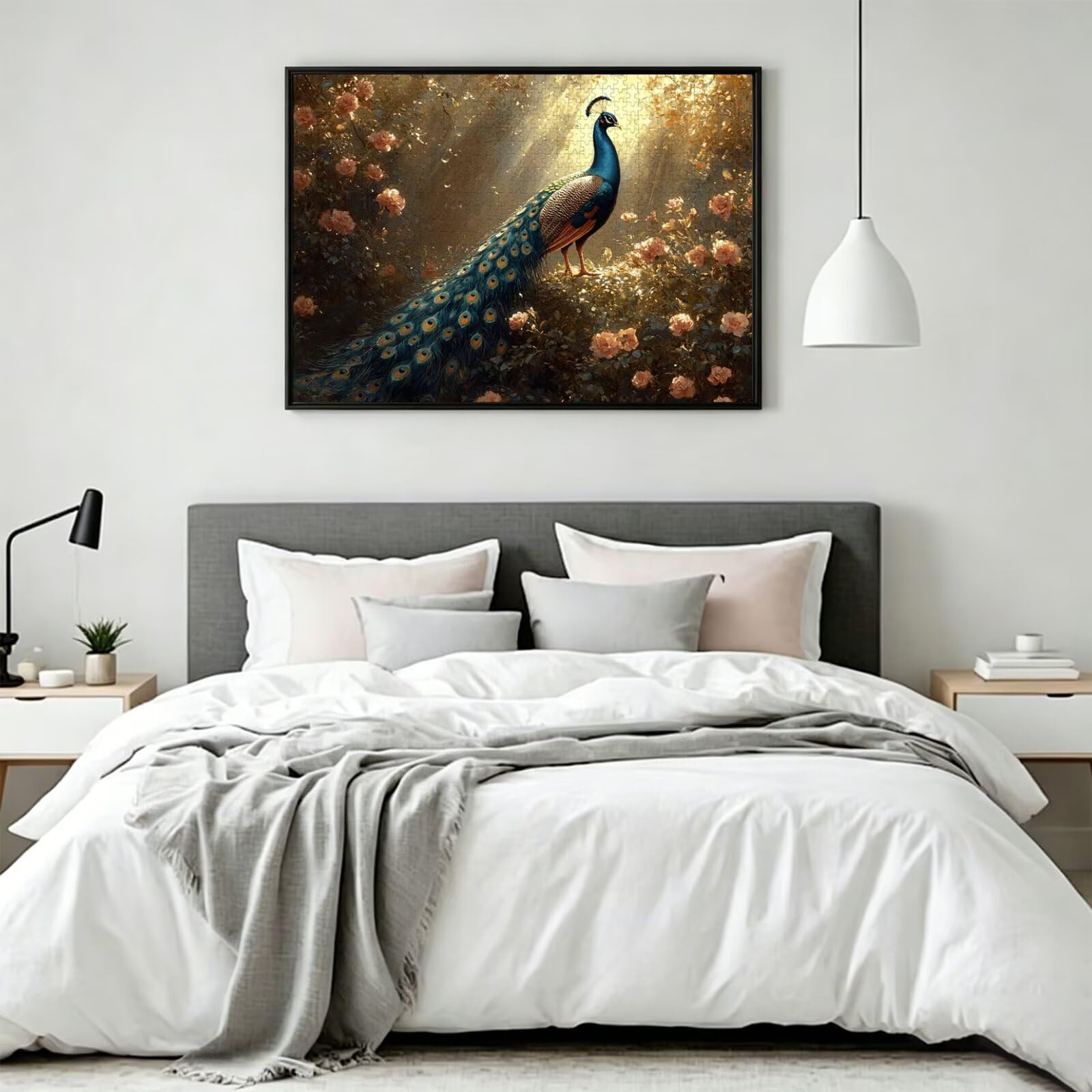Puzzle 4000 Pezzi Paone Puzzle Classici per Gioco Familiare, n-386 | Impossibile Puzzles, Intrattenimento Creativo, Rilassamento Intelligence, Regalo per Amore e Amico, Decorazioni Casa, piante