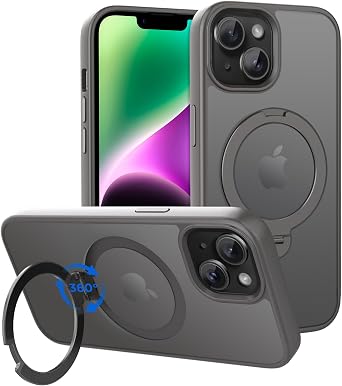 CACOE Magnetic Case for iPhone 13/14 with Stand, Compatible with MagSafe