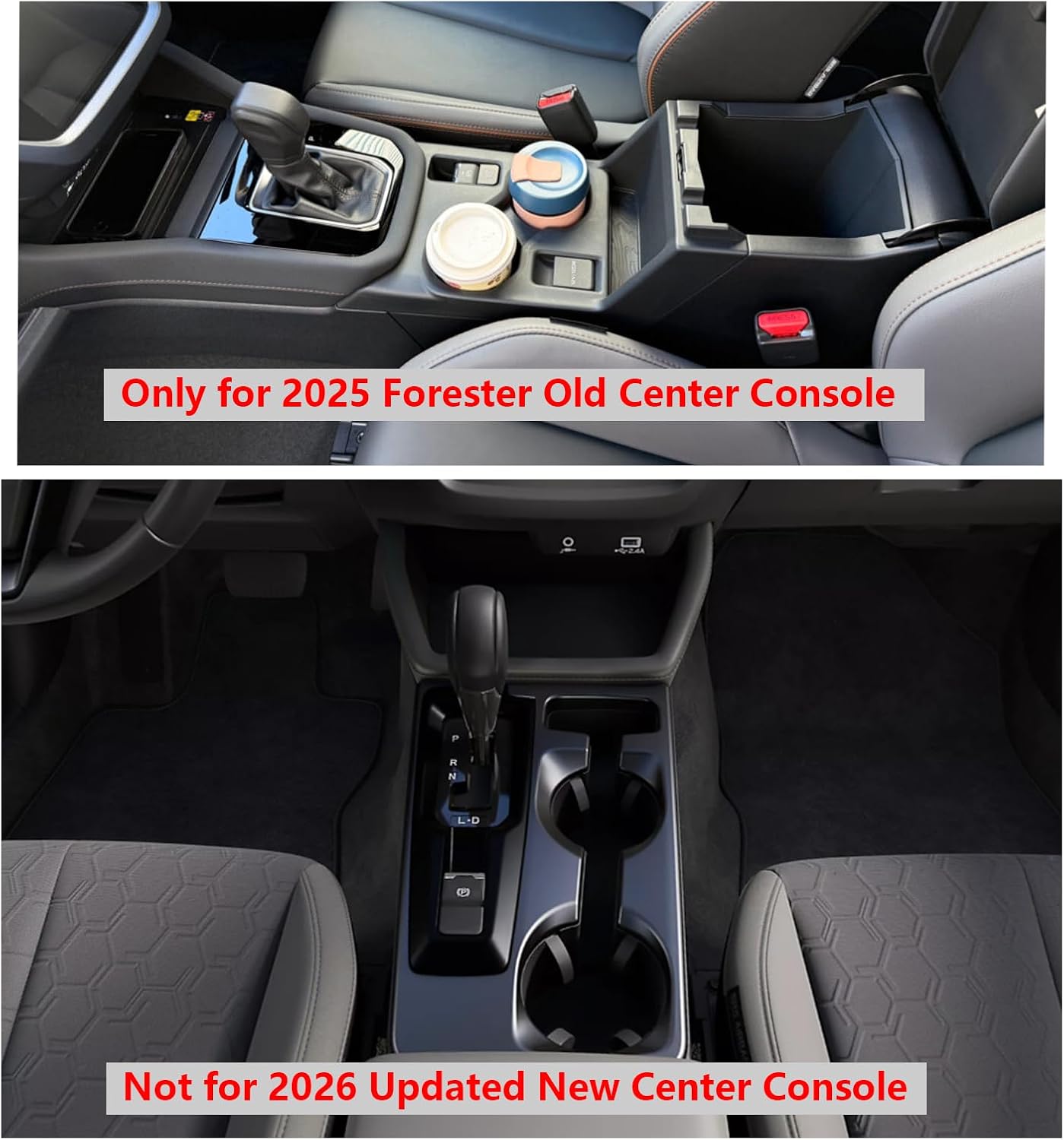 SXCY for 2025 Subaru Forester Wireless Charging Protective Mats image 2