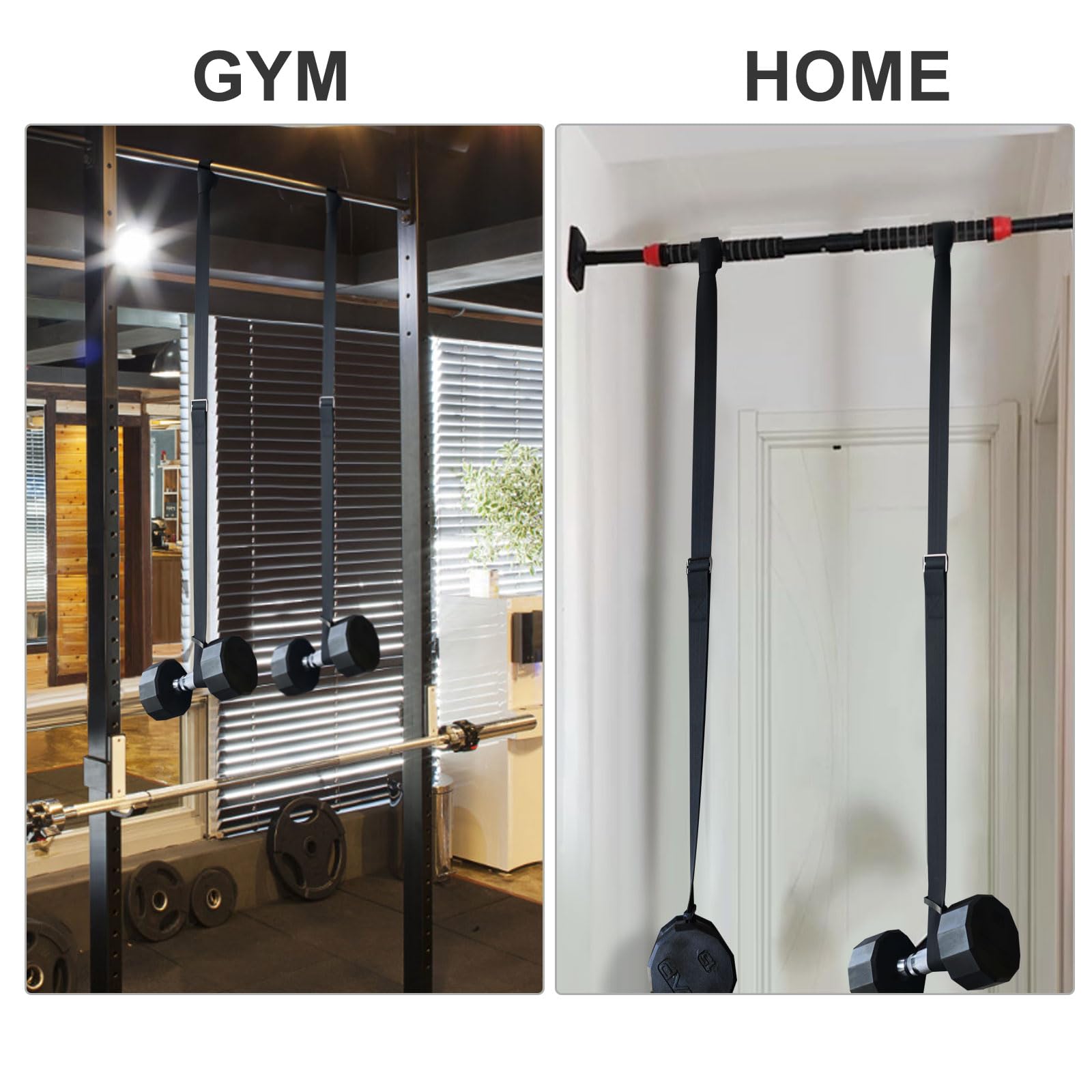 Snapklik.com : Dumbbell Spotter Straps For Shoulder & Chest Bench Press ...