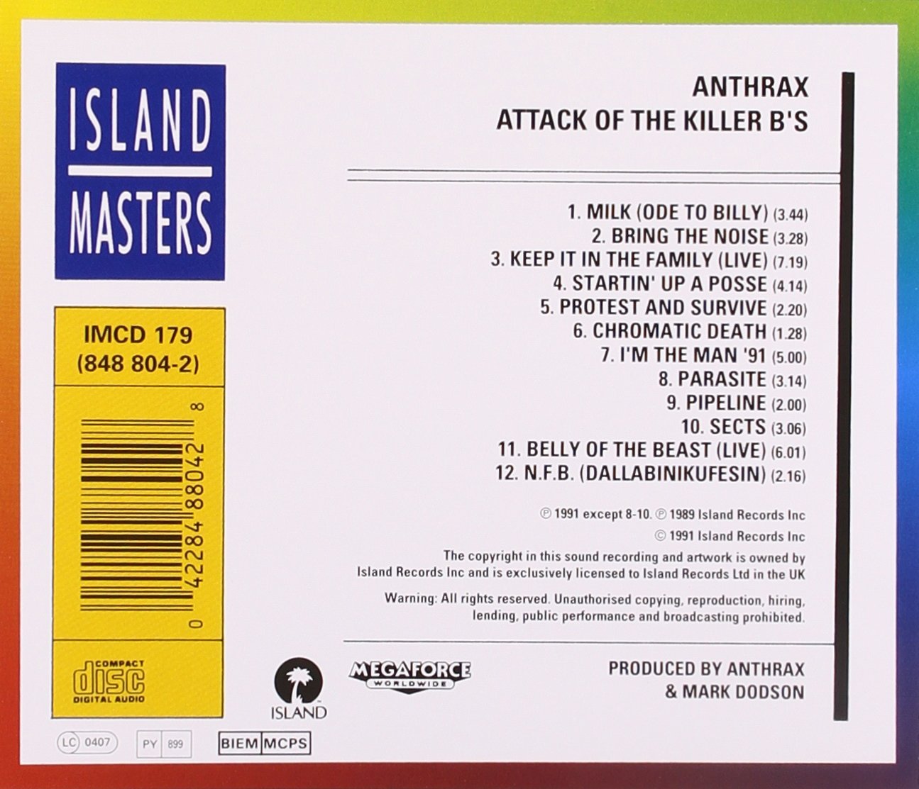 Attack Of The Killer B's