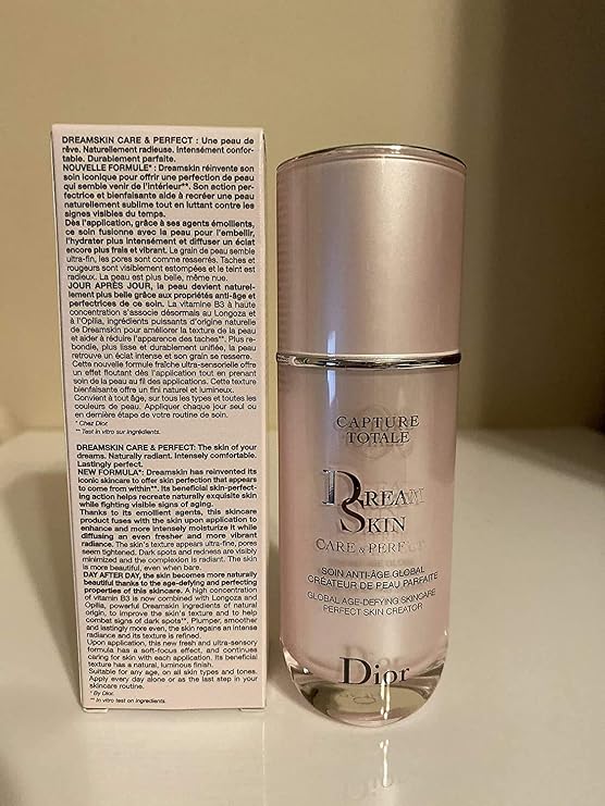DIOR CAPTURE TOTALE DREAMSKIN - GLOBAL AGE-DEFYING SKINCARE PERFECT SKIN CREATOR 1oz./30ml.