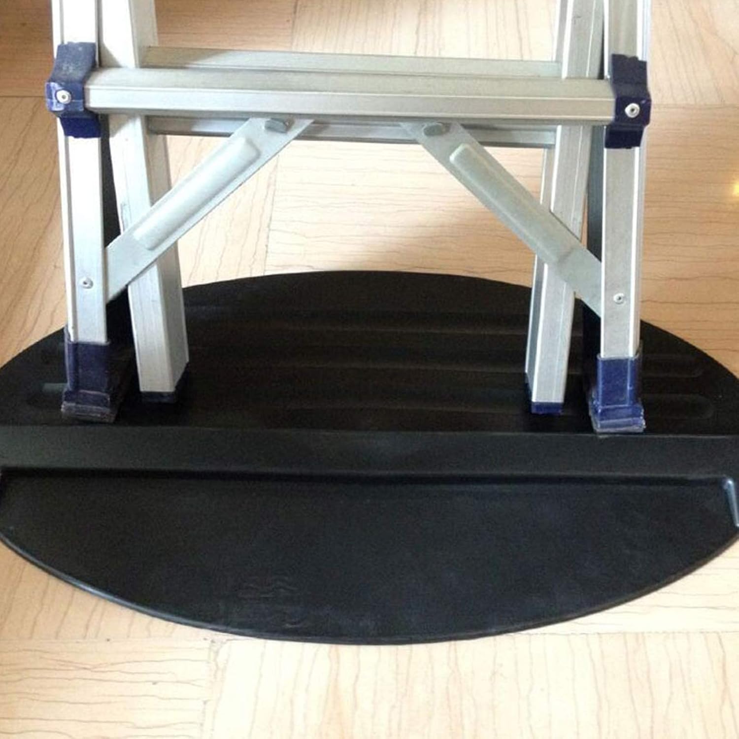 Rubber Safe Lightweight Extension Ladder Stabilizer for Indoor Outdoor (Black), Ladder Stop Mat, Ladder Stop Mat, Rubber Safe Lightweight ExtensionLadder Stop Mat Ladder Mat Ladder Stabilizer Lad