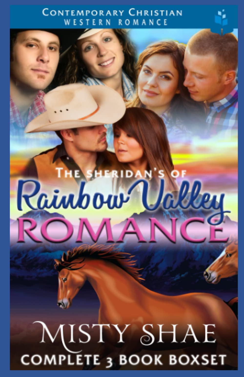The Sheridan’s of Rainbow Valley Romance Complete 3 Book Collection: Contemporary Christian Western Romance