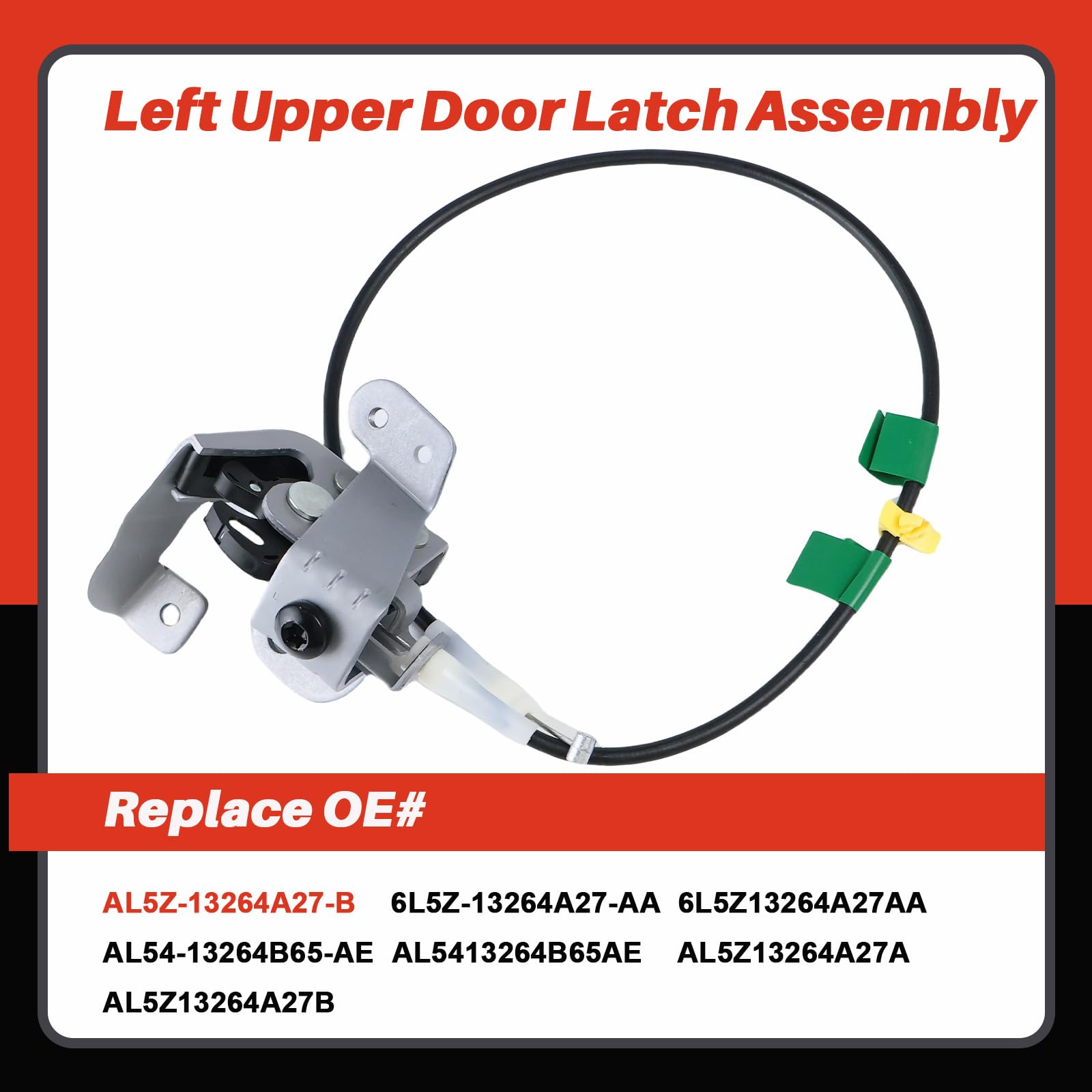 Amazon.com: Left Upper Door Latch Assembly AL5Z-13264A27-B