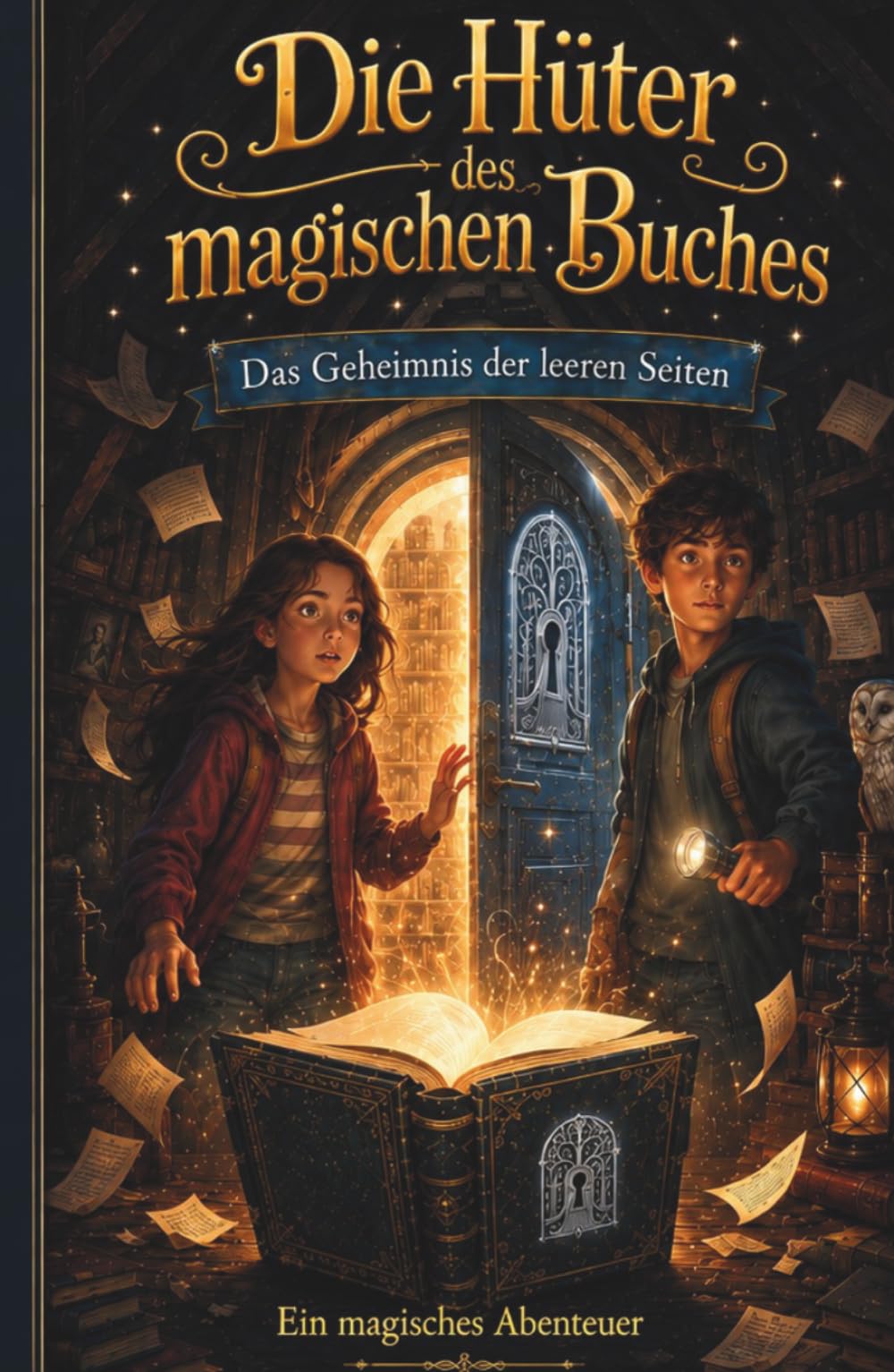 Die Hüter des magischen Buches: Das Geheimnis der leeren Seiten – Ein magisches Abenteuer für Kinder ab 10 Jahren