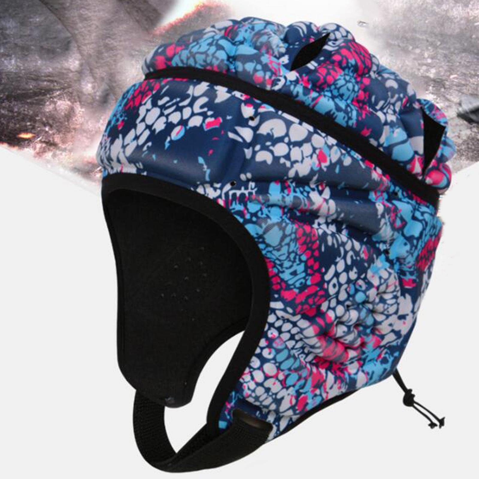 Casco Da Rugby Morbido E Traspirante - Per Giovani E Adulti, Multisport, Taglie M E L, Colorato