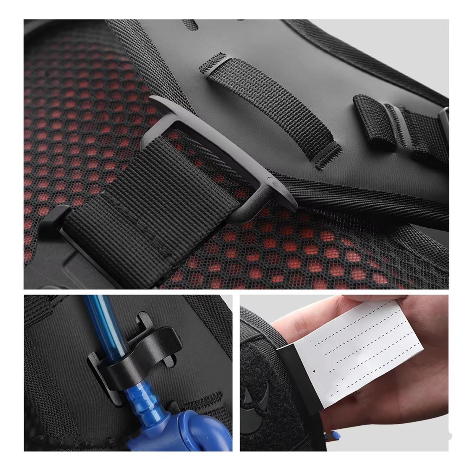 Borsa Posteriore Moto Zaino Per Moto 10 Litri Con Copertura Antipioggia Borsa Fotocamera Telefono Espansione Ciclismo Multifunzionale(arancia)