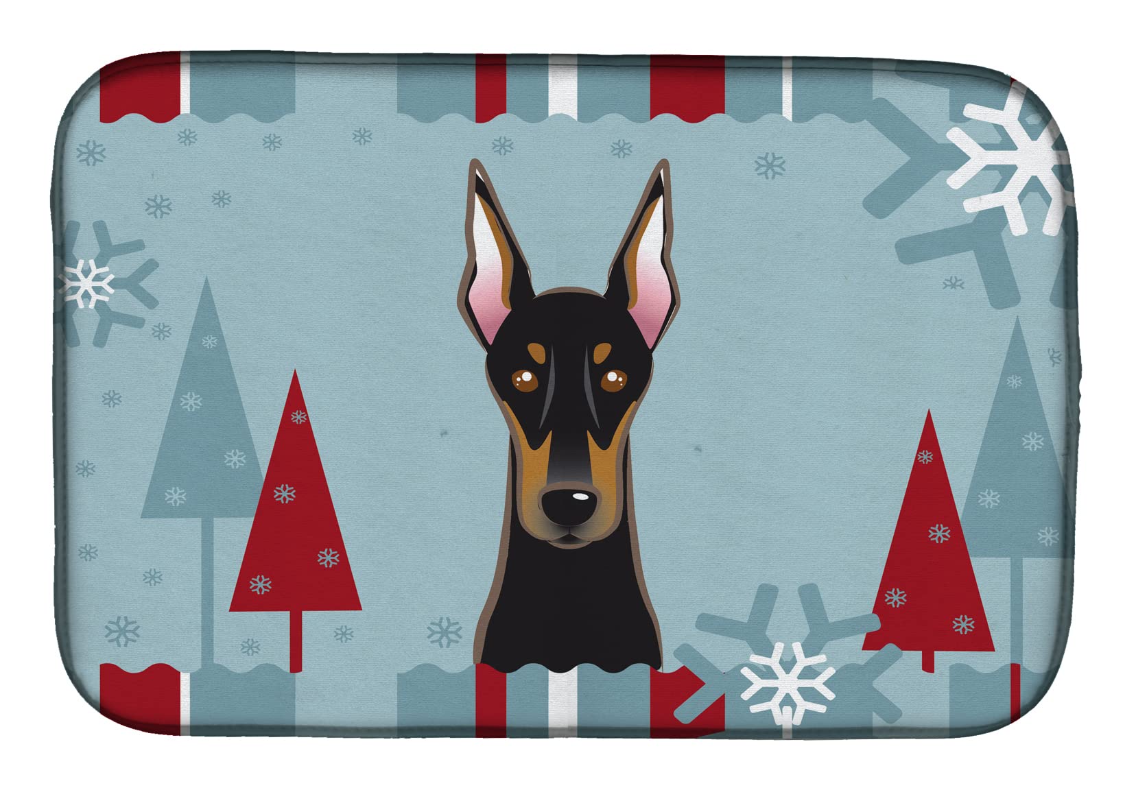 Doberman tapis de séchage vaisselle absorbant 14 x 21