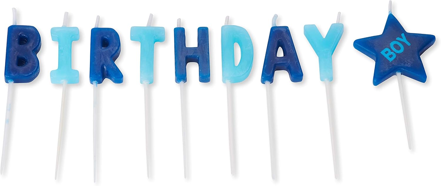 Papyrus Birthday Candles, Batman Cake Topper (8-Count)