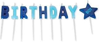 Papyrus Birthday Candles, Boy Birthday (9-Count)