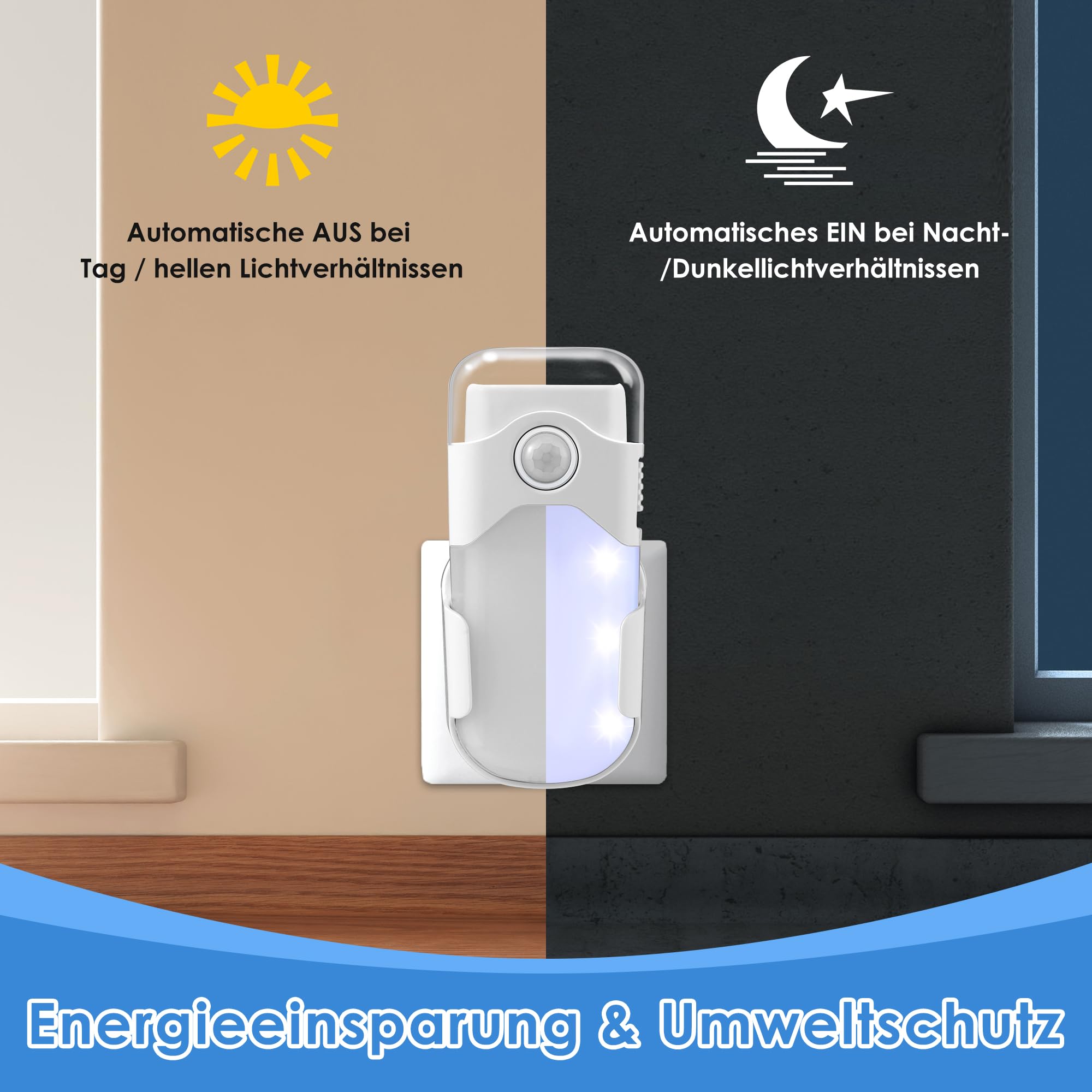 Luce LED con Sensore di Movimento Lumtoo 2 Unità – Store