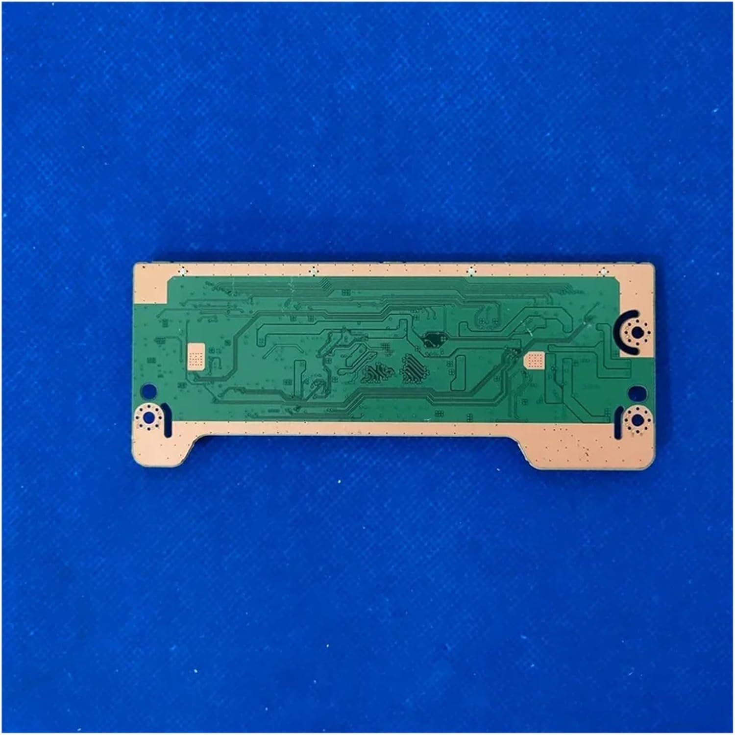 Bottom view of the T-CON Logic Board, showing the circuit traces and mounting points