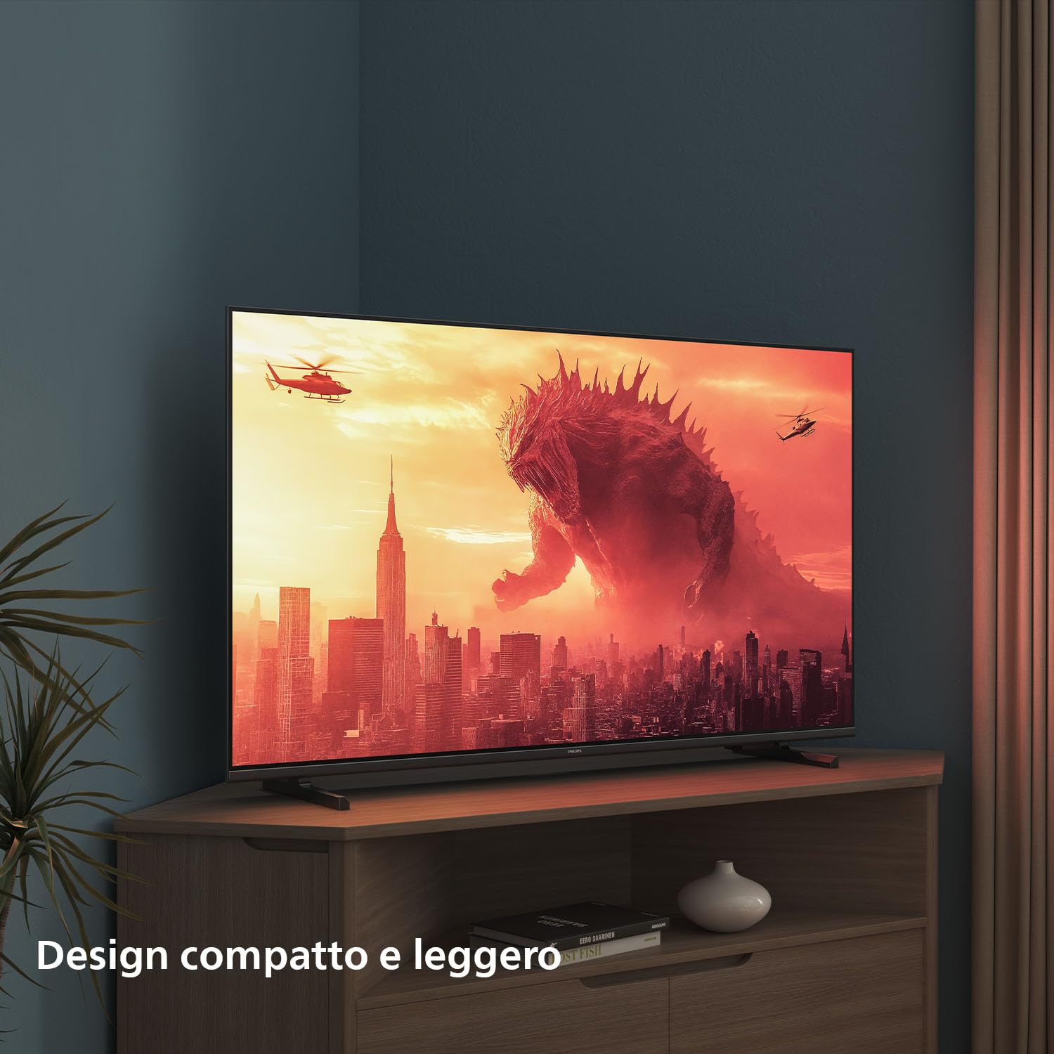 Philips 32HS5500 FHD LED TV - Display 32’’ con Pixel Plus, Design compatto e Dolby Audio con Vocal Boost