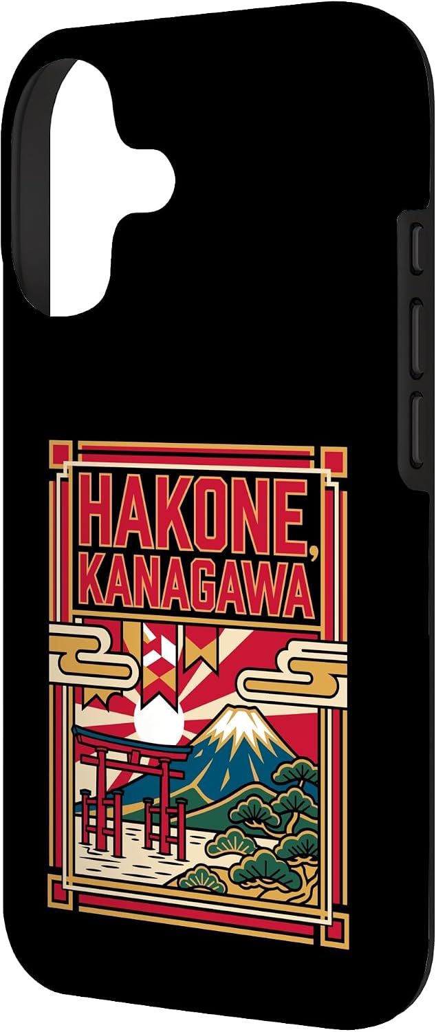 Hakone Kanagawa Mount Fuji Vintage Travel Art Case for iPhone 17 image 2