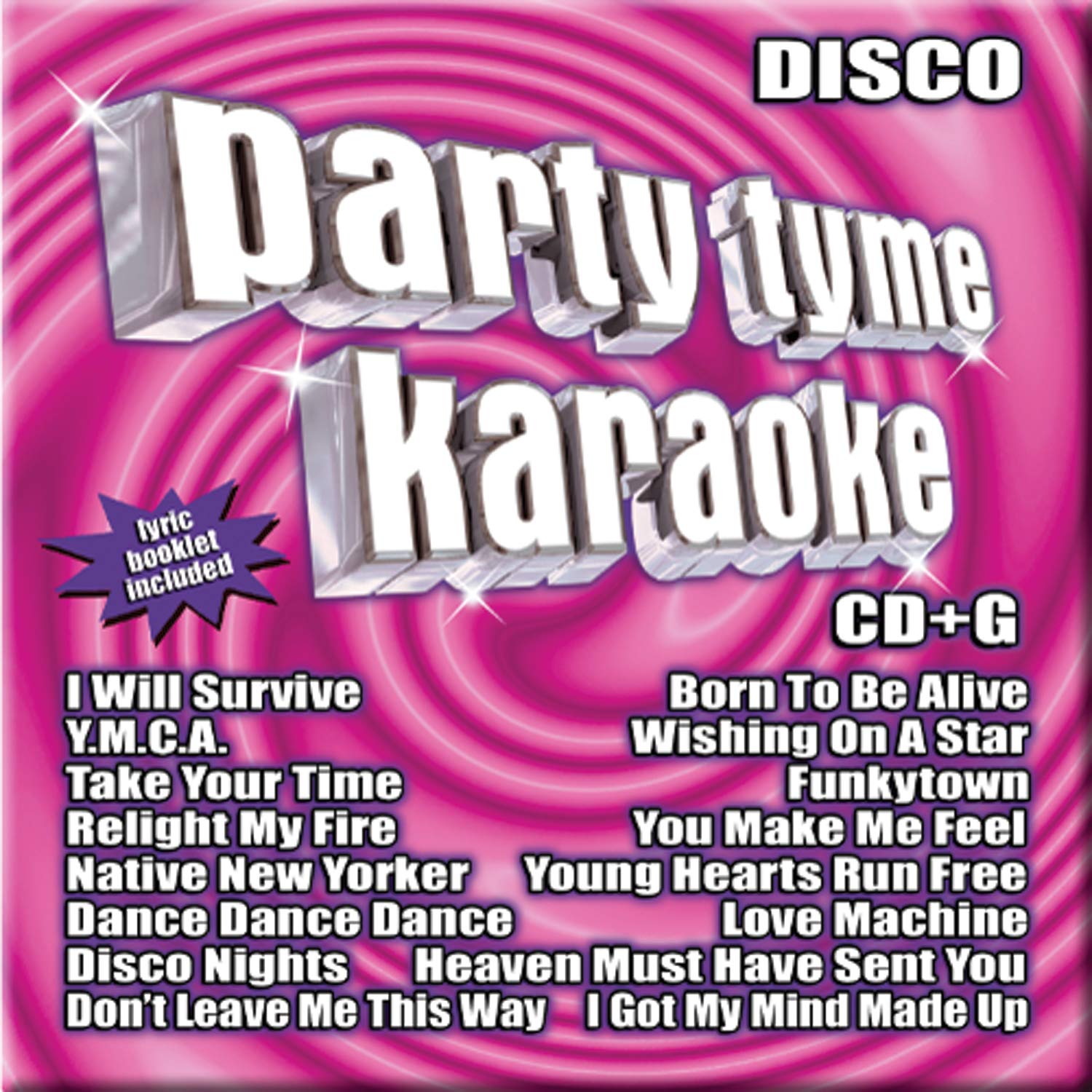 KARAOKE - DISCO: PARTY TYME KARAOKE [Audio CD] KARAOKE