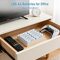 Vista 5 de Batería alcalina doble A de 1.5V LR6 de las baterías AA