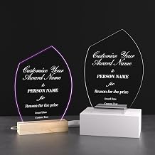 Personalized Trophies and Plaques with Customized Text and Logos Create Unique Mementos of Glory for Sporting Events, Corporate Awards and More