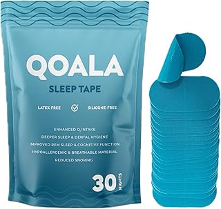 Mouth Tape for Sleeping | 30 Gentle Hypoallergenic Sleep Strips | Snore Reducing Aids | Premium Anti Snoring Device